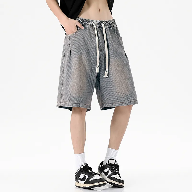 FOR FEAR THAT Denim Shorts Unisex-12