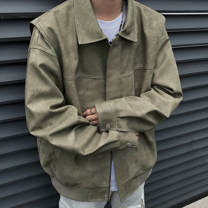 FOR FEAR THAT Leather Jacket Unisex-20
