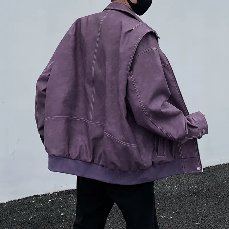 FOR FEAR THAT Leather Jacket Unisex-32