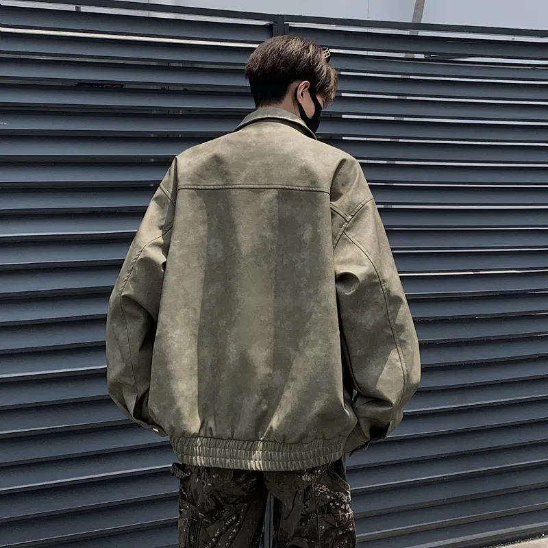 FOR FEAR THAT Leather Jacket Unisex-18