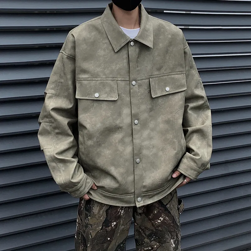 FOR FEAR THAT Leather Jacket Unisex-23