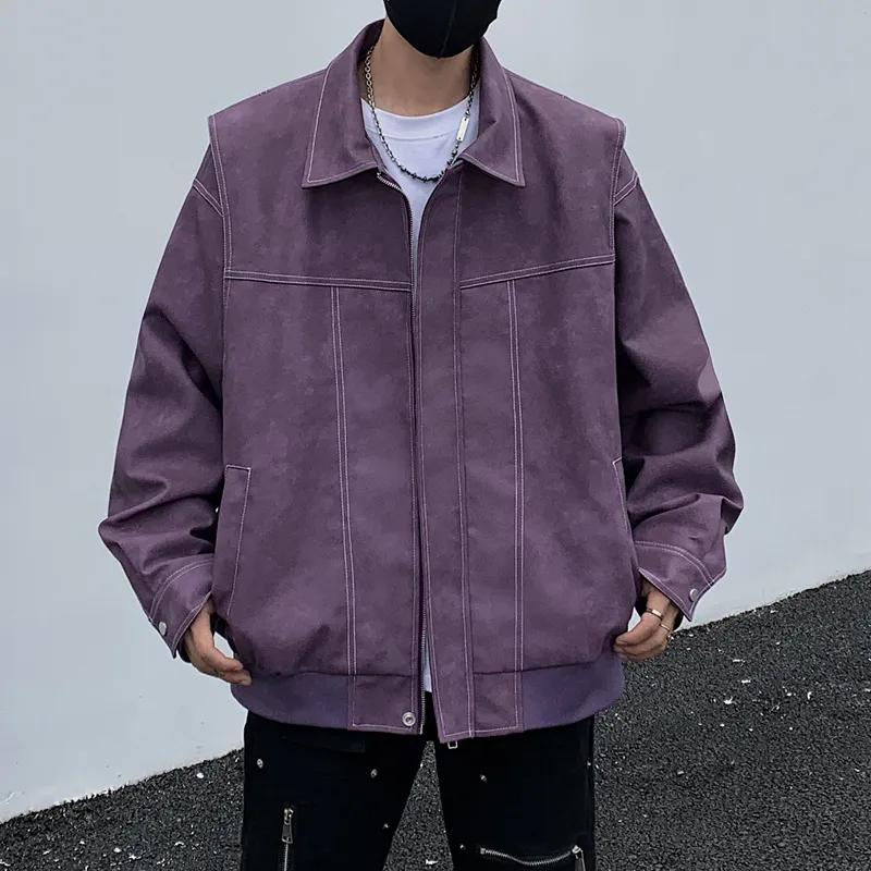 FOR FEAR THAT Leather Jacket Unisex-30