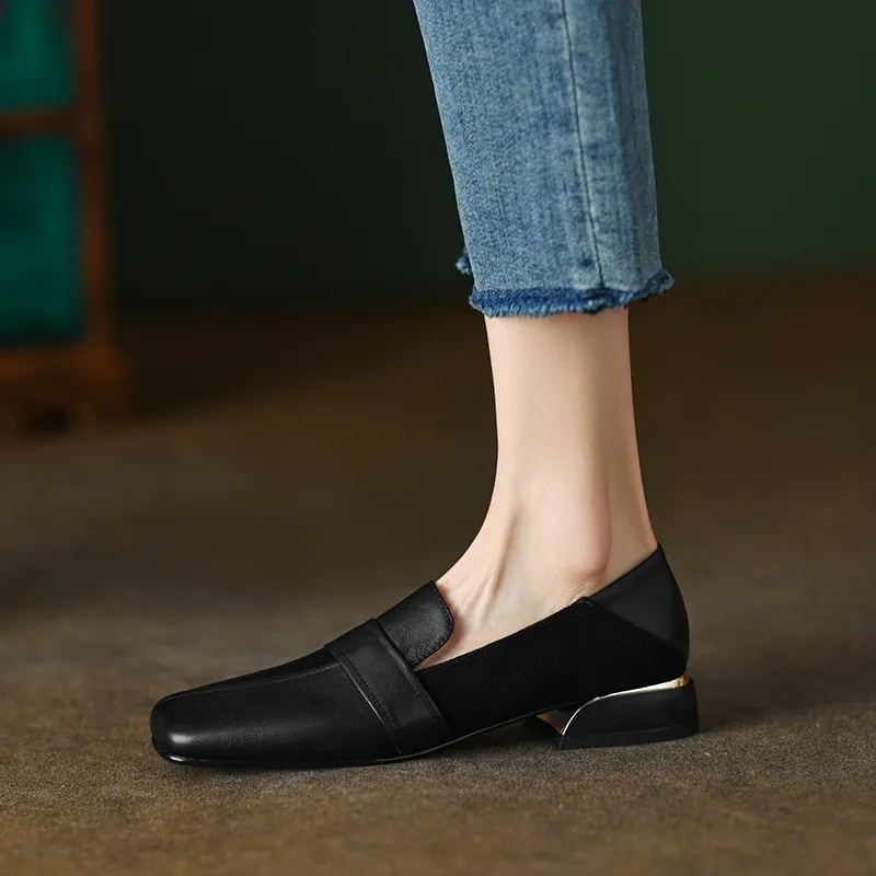 EASTTATA ET Loafers 3cm Women's-7