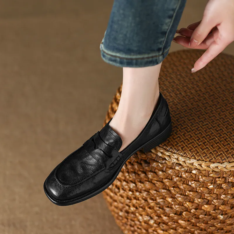 EASTTATA ET Loafers 3cm Women's-9