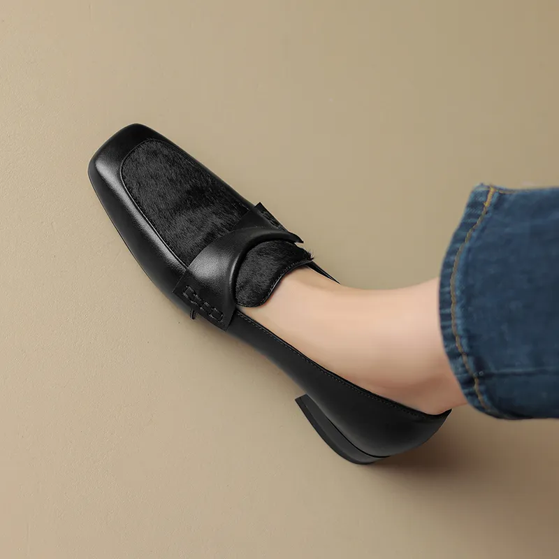 EASTTATA ET Loafers 2cm Women's-8