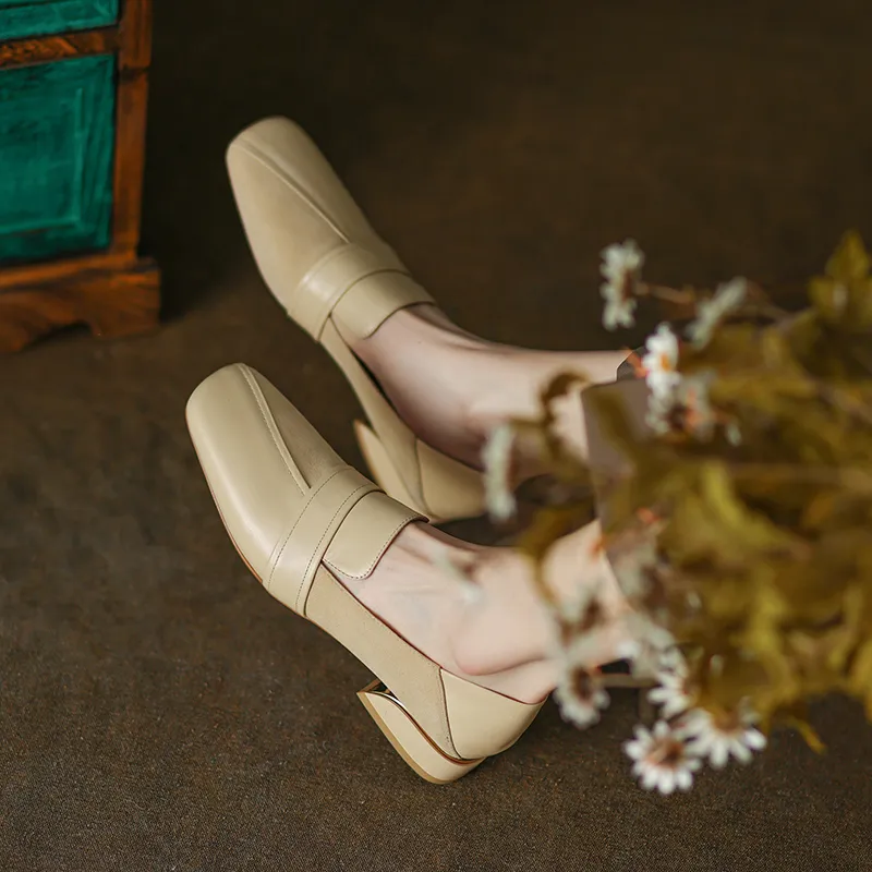 EASTTATA ET Loafers 3cm Women's-5