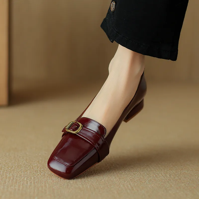EASTTATA ET Loafers 3cm Women's-1