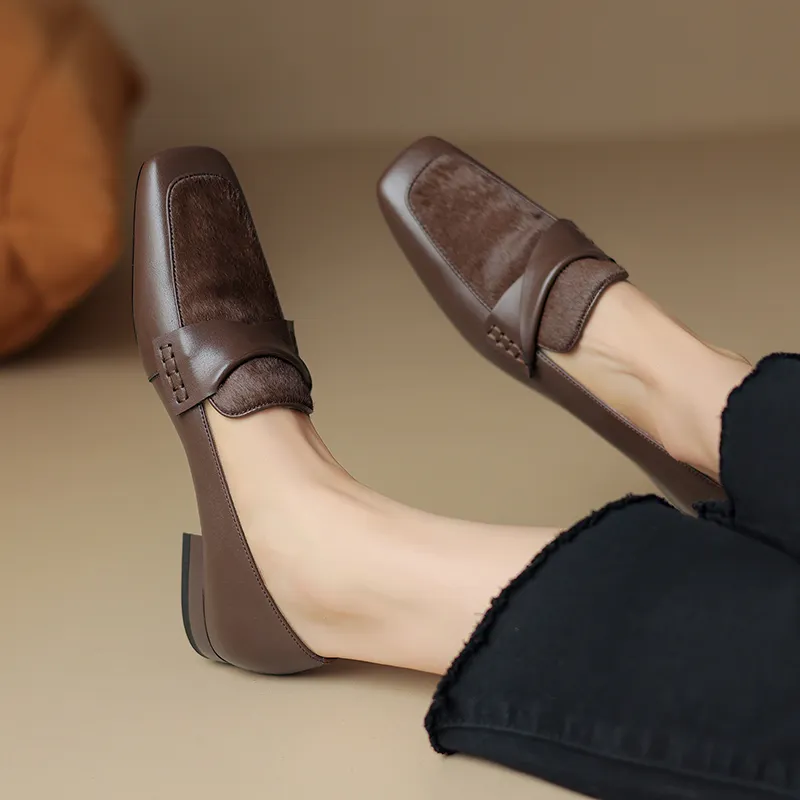 EASTTATA ET Loafers 2cm Women's-4