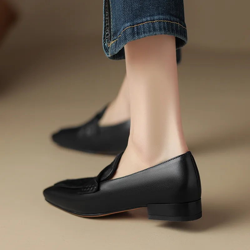 EASTTATA ET Loafers 2cm Women's-6