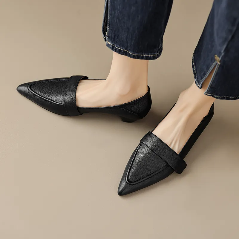 EASTTATA ET Loafers 3cm Women's-3