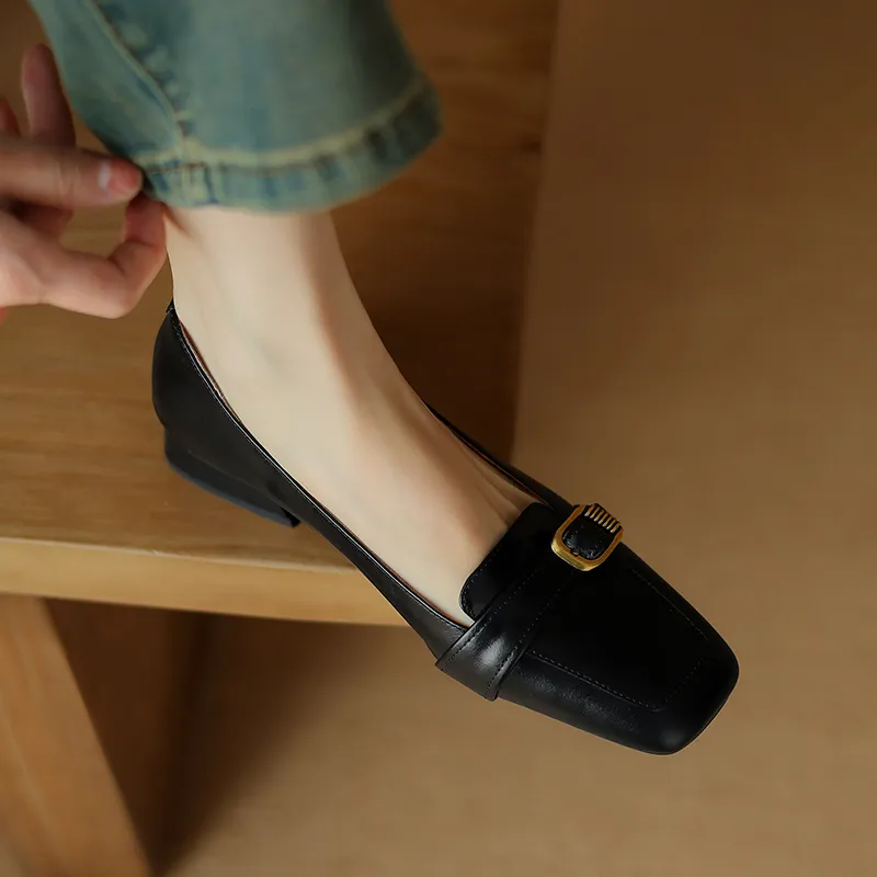 EASTTATA ET Loafers 3cm Women's-12