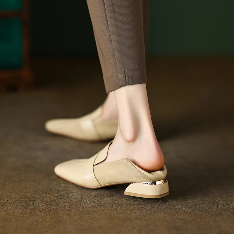 EASTTATA ET Loafers 3cm Women's-1