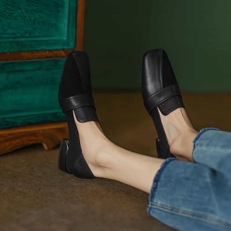 EASTTATA ET Loafers 3cm Women's-11