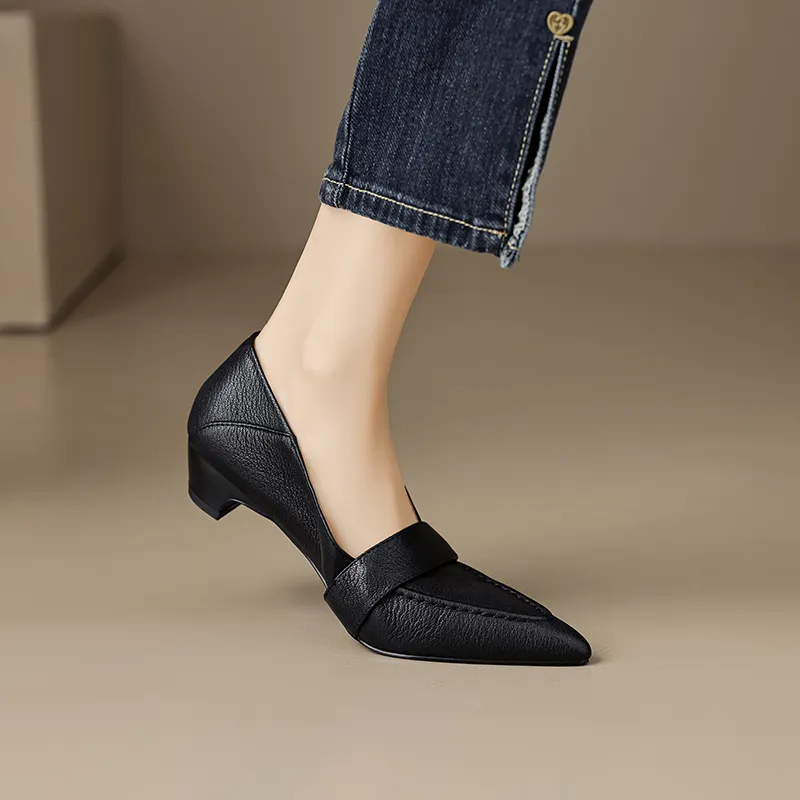 EASTTATA ET Loafers 3cm Women's-2
