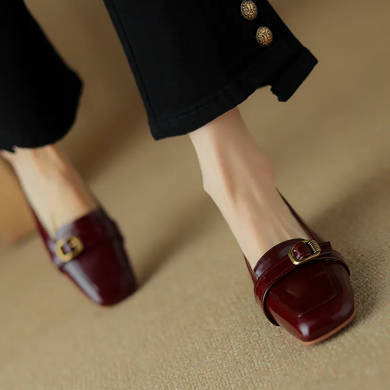 EASTTATA ET Loafers 3cm Women's-2