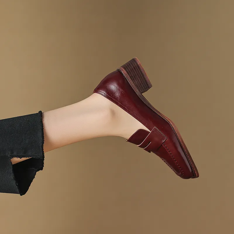 EASTTATA ET Loafers 3.5cm Women's-1