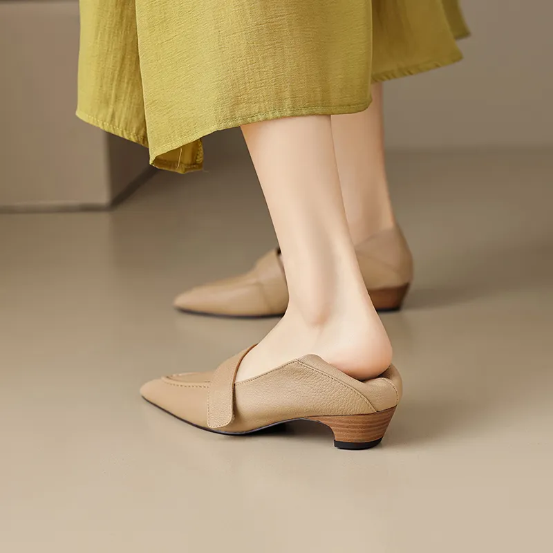 EASTTATA ET Loafers 3cm Women's-9