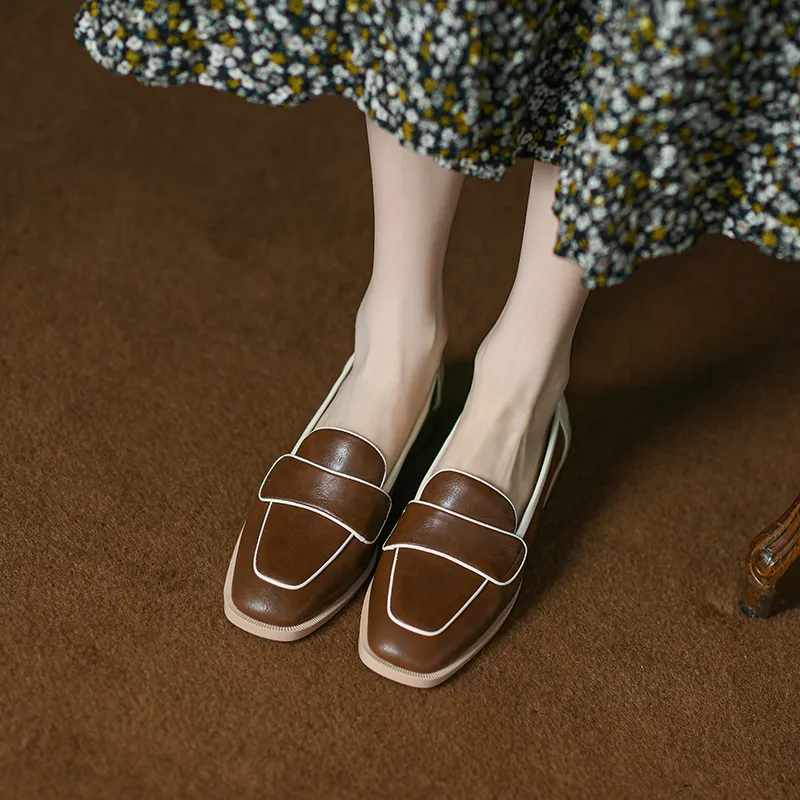 EASTTATA ET Loafers 3.5cm Women's-3