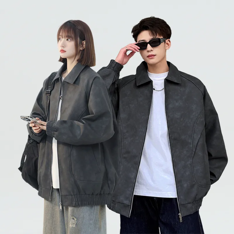 DARKCIRCLE Leather Jacket Unisex-2