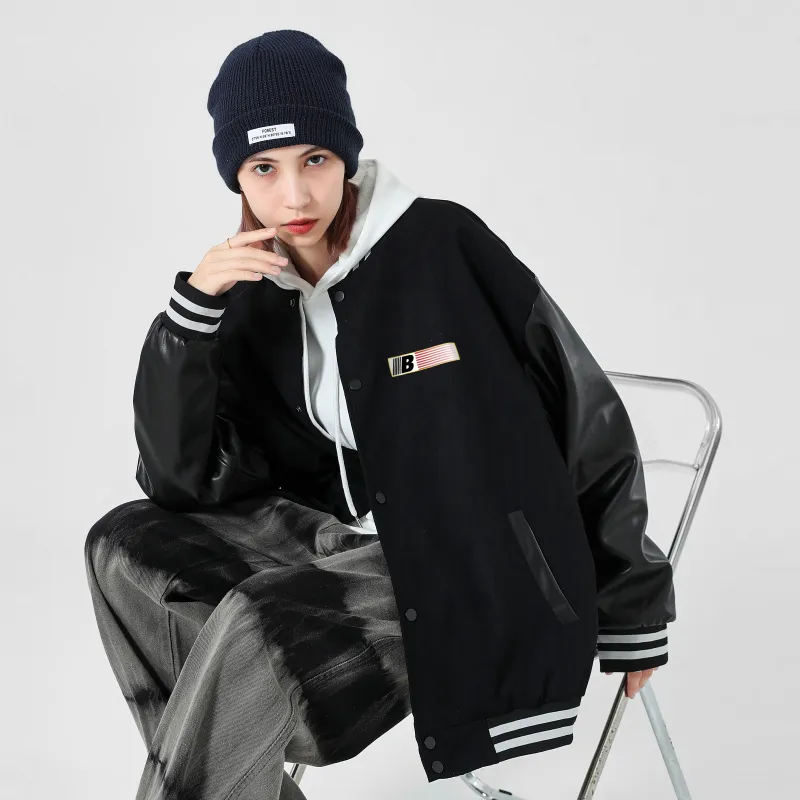 DARKCIRCLE Baseball Jacket Unisex-3