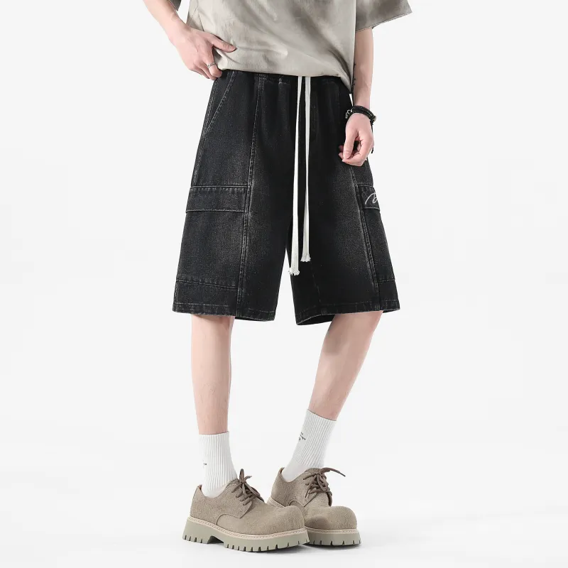 DARKCIRCLE Denim Shorts Unisex-3