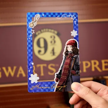 OTRAINBOW Harry Potter Snow Night Figure Print Group Photo Collectible Card Photo Cards
