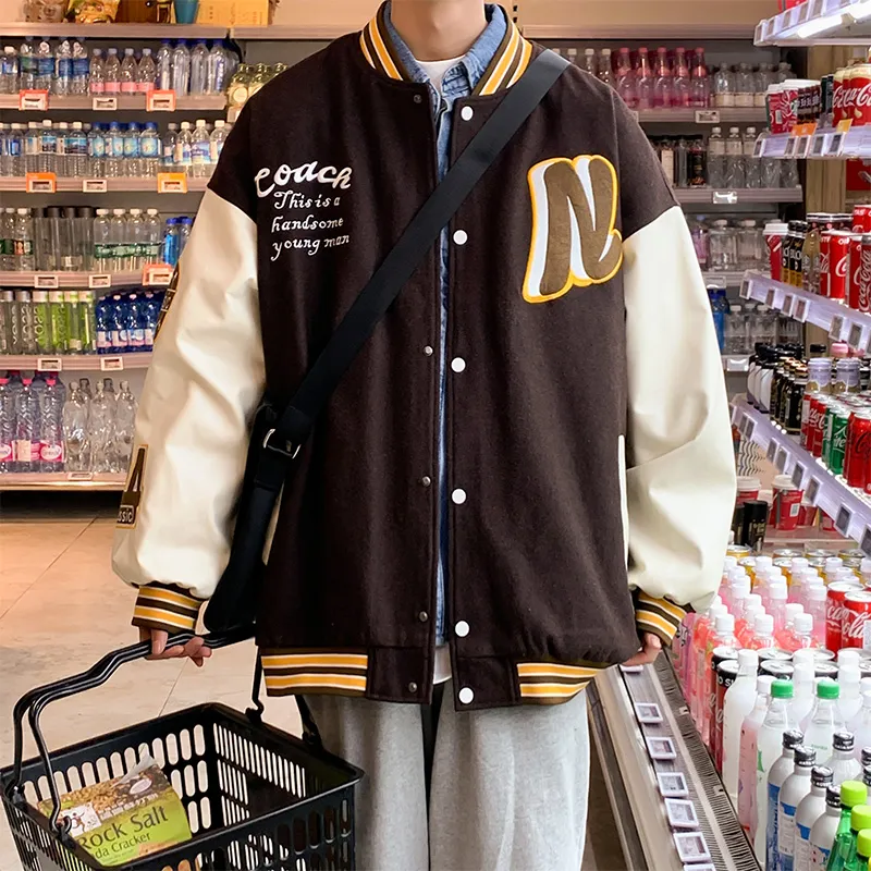 ROBINHOOD Baseball Jacket Unisex Black-11