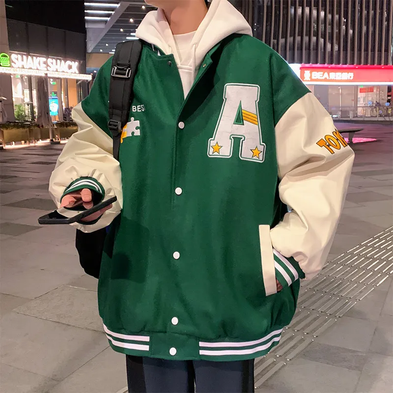 ROBINHOOD Baseball Jacket Unisex Black-13
