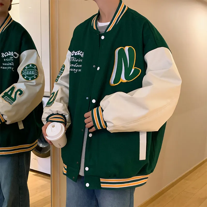ROBINHOOD Baseball Jacket Unisex Black-17