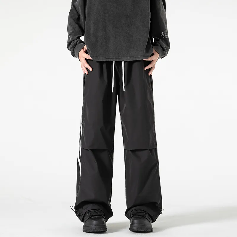 ROBINHOOD Cargo Pants Unisex Matte Black-4