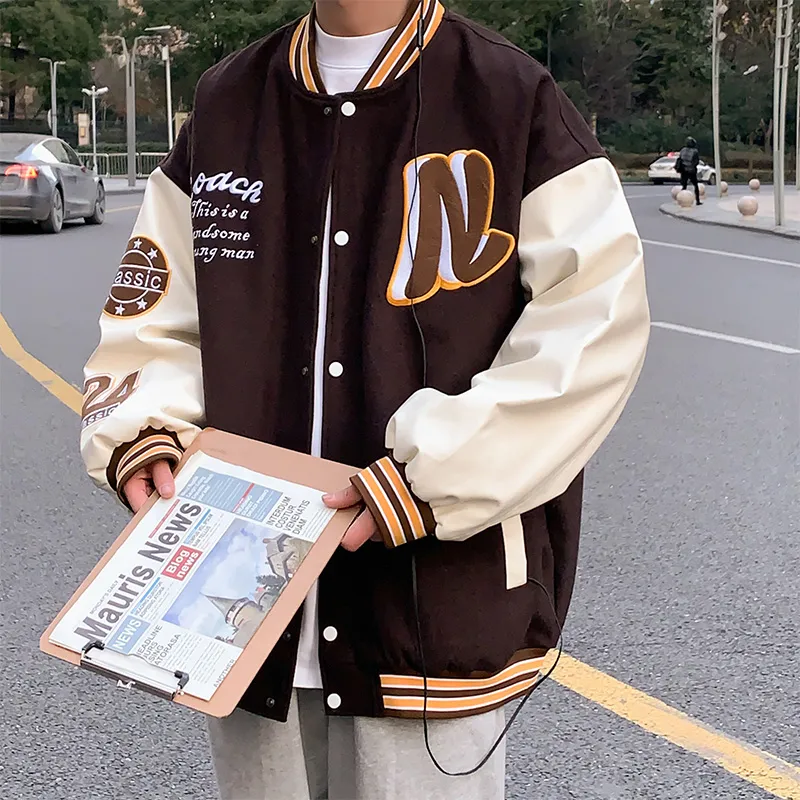 ROBINHOOD Baseball Jacket Unisex Black-12