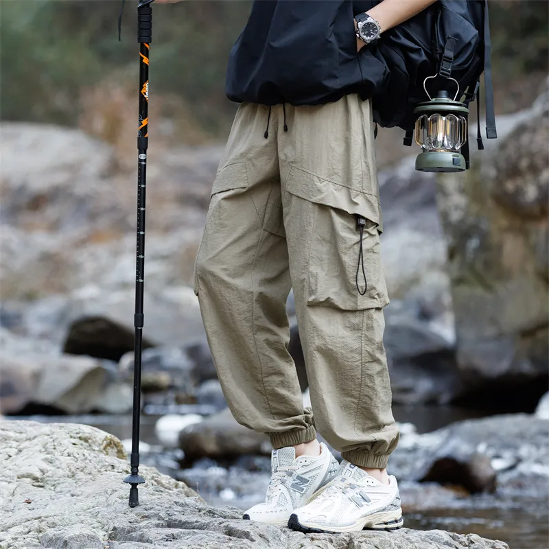ROBINHOOD Casual Pants Unisex Bean Gray-2