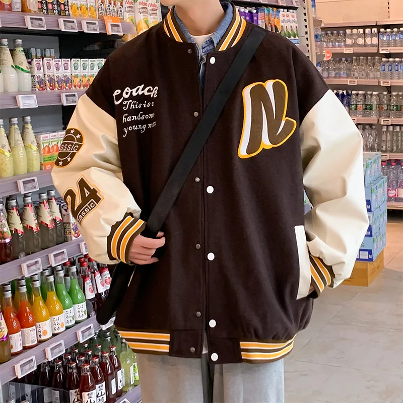 ROBINHOOD Baseball Jacket Unisex Black-10