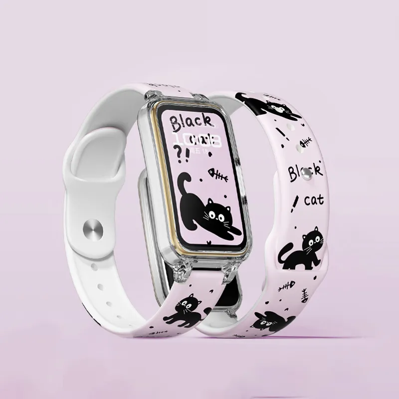 IBOANN Watch Band Huawei Compatibility 12mm TPU Material-7