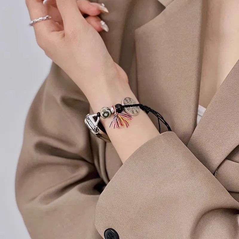 IBOANN Xiaomi Compatibility Watch Band Fabric Material-3