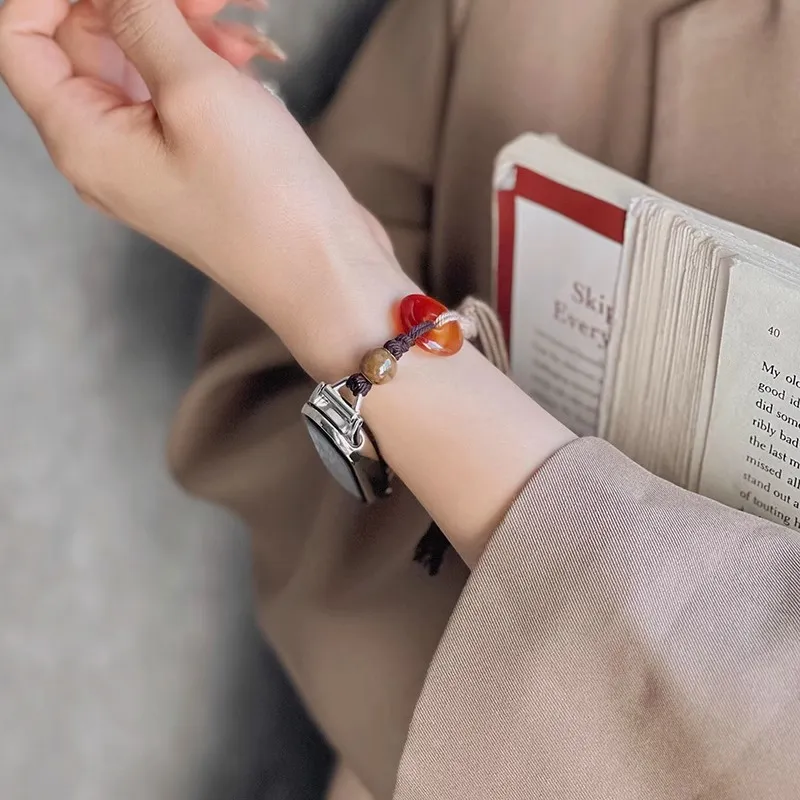 IBOANN Xiaomi Compatibility Watch Band Fabric Material-1