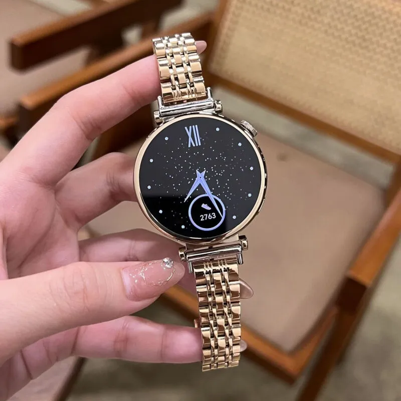 IBOANN Huawei Compatibility Watch Band 14mm Metal-6