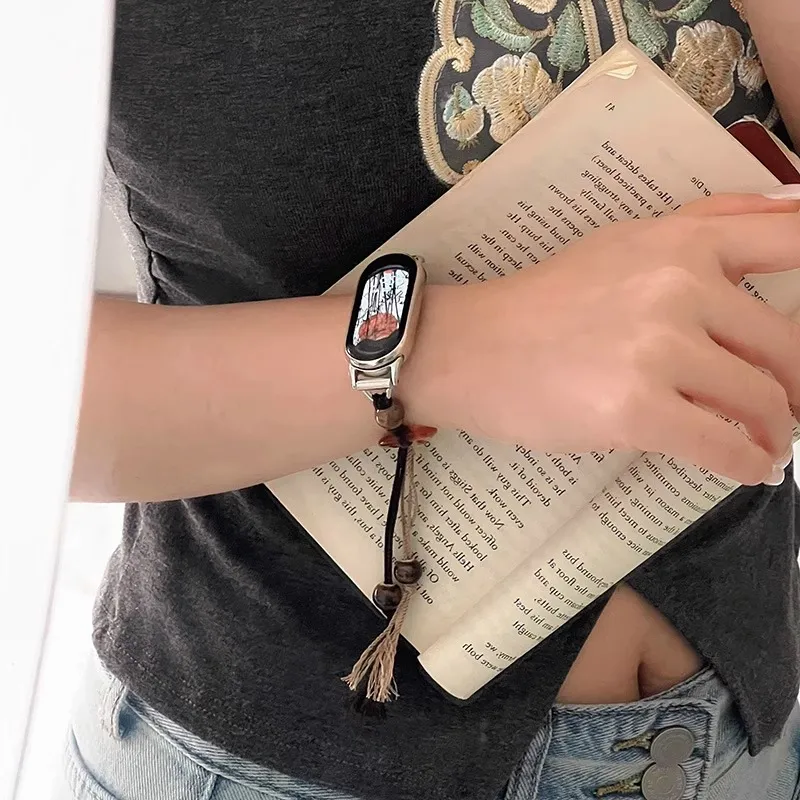 IBOANN Xiaomi Compatibility Watch Band Fabric Material-3