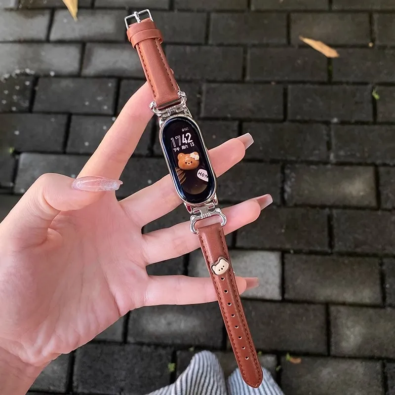 IBOANN Watch Band Xiaomi Compatibility Leather-7
