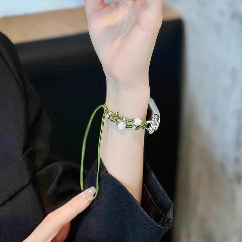 IBOANN Xiaomi Compatibility Watch Band Fabric Material-4
