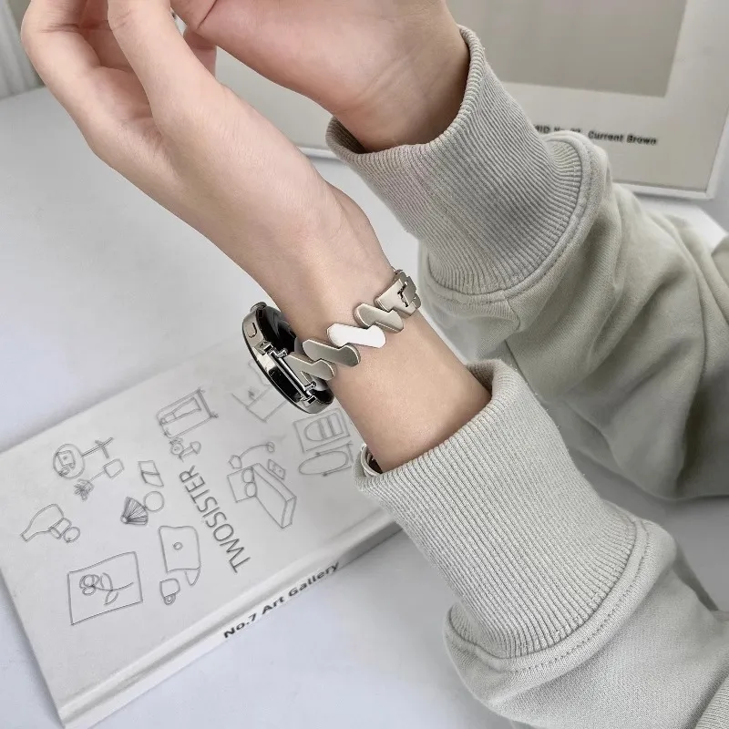 IBOANN Huawei Compatibility Watch Band Metal-2