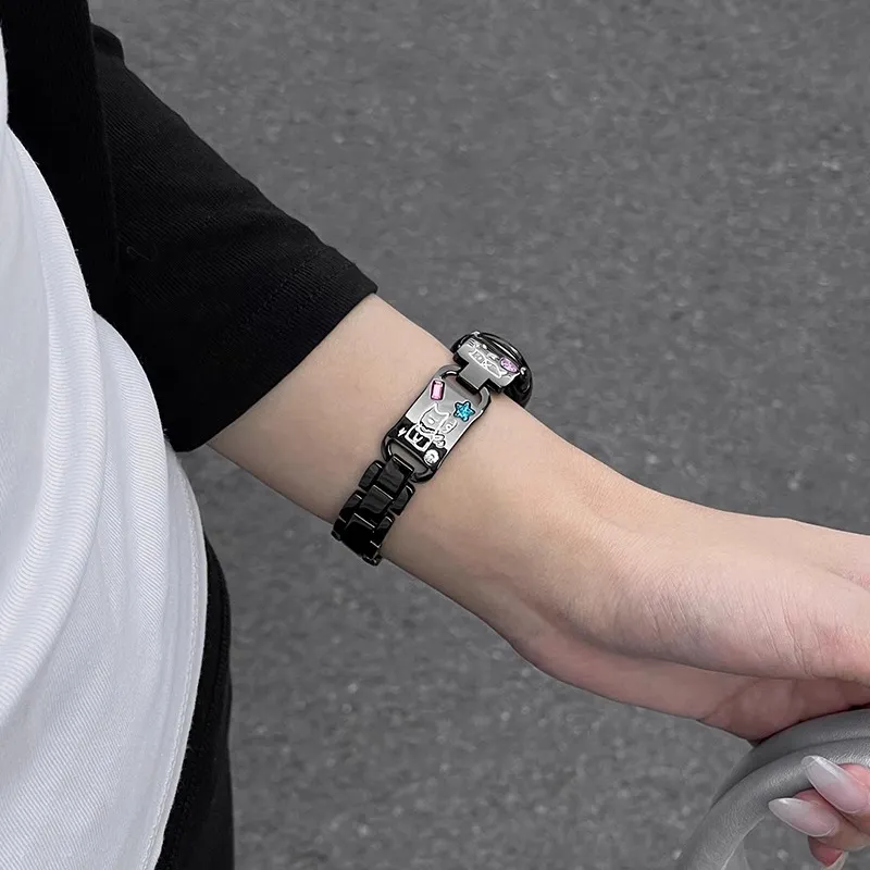 IBOANN Xiaomi Compatibility Watch Band Metal-6