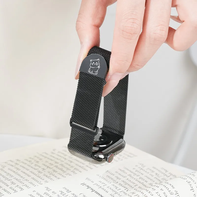 IBOANN Apple Compatibility Watch Band Stainless Steel Material-6