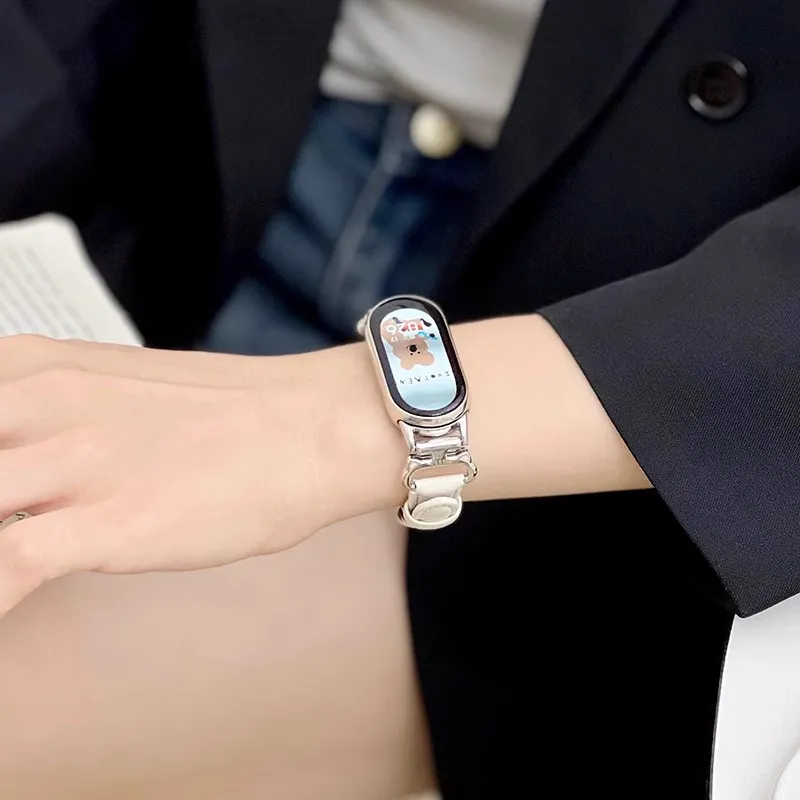 IBOANN Watch Band Xiaomi Compatibility Leather-1