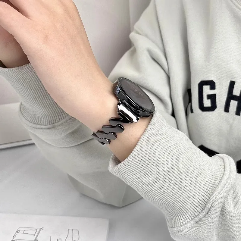 IBOANN Huawei Compatibility Watch Band Metal-6