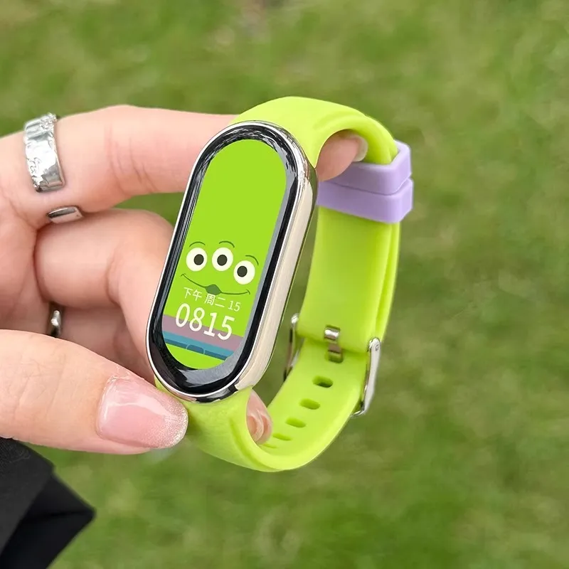 IBOANN Xiaomi Compatibility Watch Band Silicone Material-2