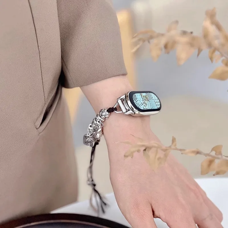 IBOANN Xiaomi Compatibility Watch Band Fabric Material-4