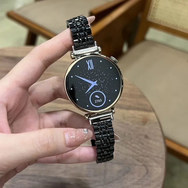 IBOANN Huawei Compatibility Watch Band 14mm Metal-8