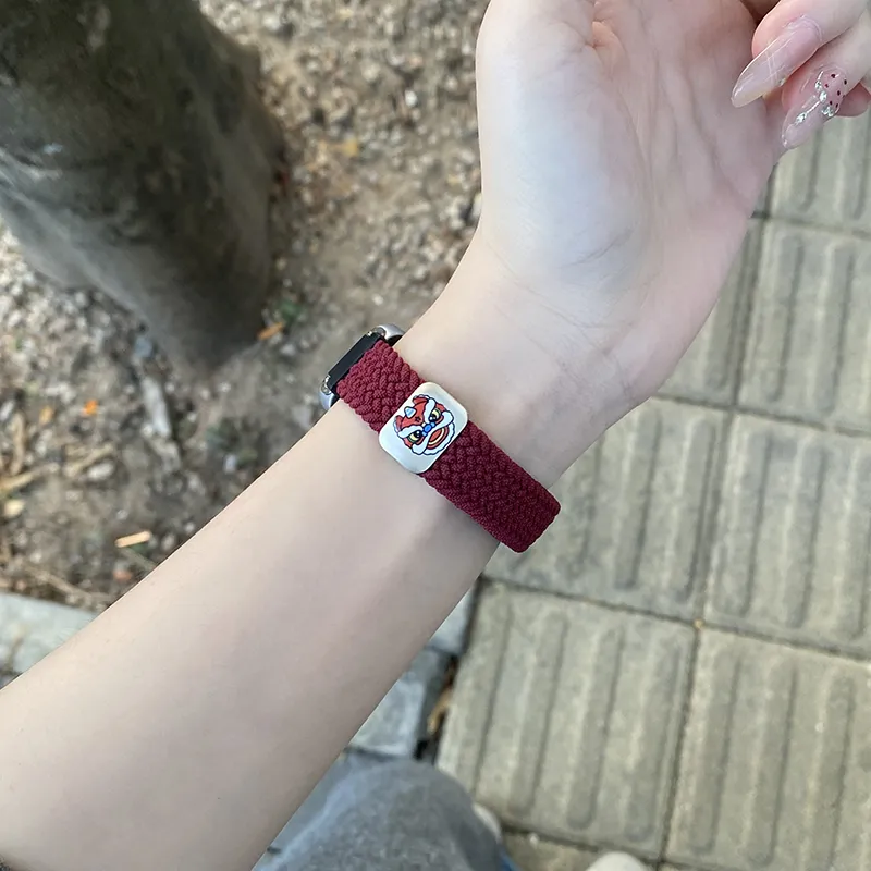 IBOANN Huawei Compatibility Watch Band 145~210mm Nylon Material-5