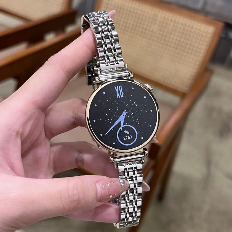 IBOANN Huawei Compatibility Watch Band 14mm Metal-4